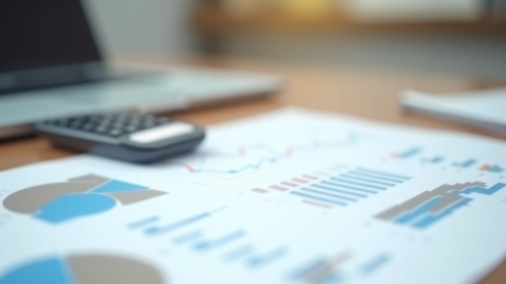 Skaitļi un grafiki uz skaļa, finnanšu analīze, statistika, vidējā plāna no augšas